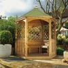 Kiosque Ravel avec bardeaux