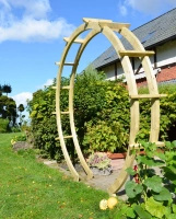 Pergola circulaire en bois