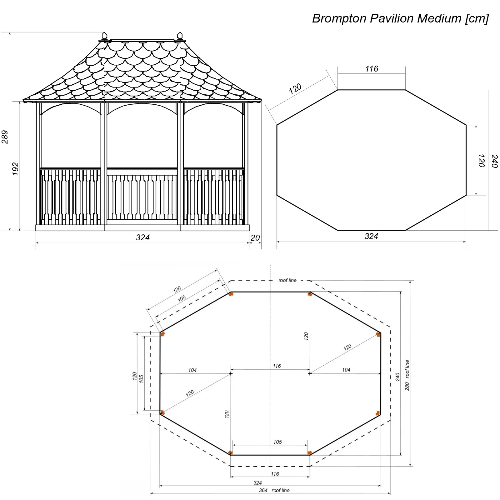 Brompton Pavilion Gazebo