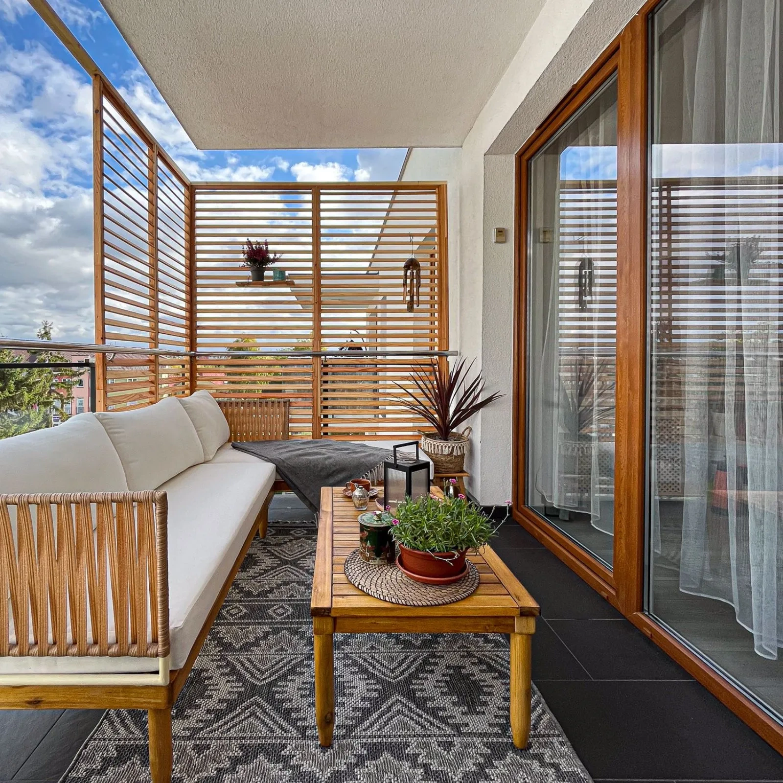 Jalousienzaun Venetian aus Lärche