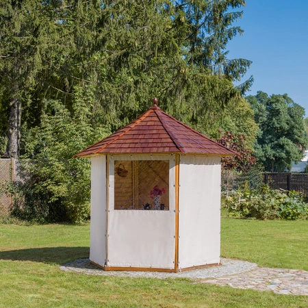 Mur en tissu avec fenêtre pour gazebo Waikiki/Cotswold/Rimini 3x3