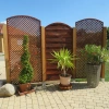 Privacy Diamond Trellis with Convex Arch
