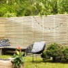 Double Slatted Mjosa Fence
