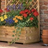 Bermuda Planter with Trellis