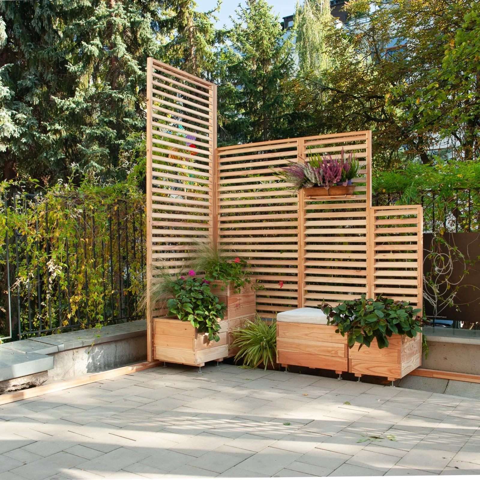 Valla Veneciana de Alerce modular