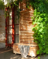 Jardinière Venetian Lite avec rabat - h180x89x43