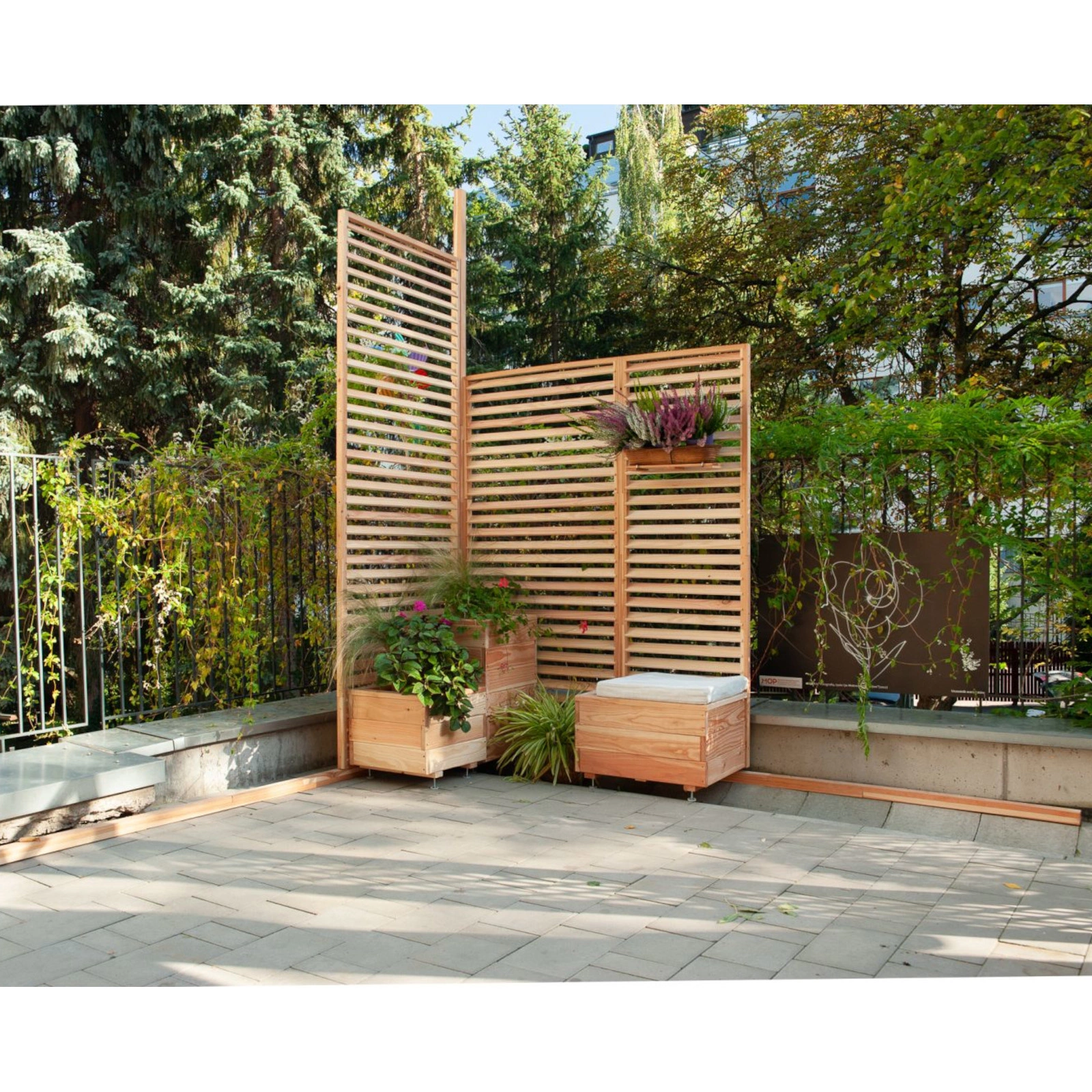 Valla Veneciana de Alerce modular