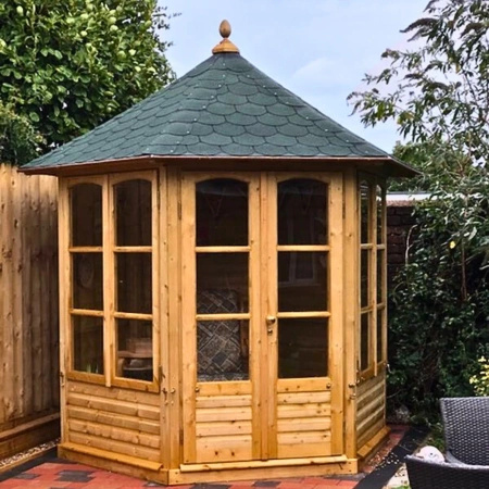 Harrogate Gartenlaube mit Dachschindeln