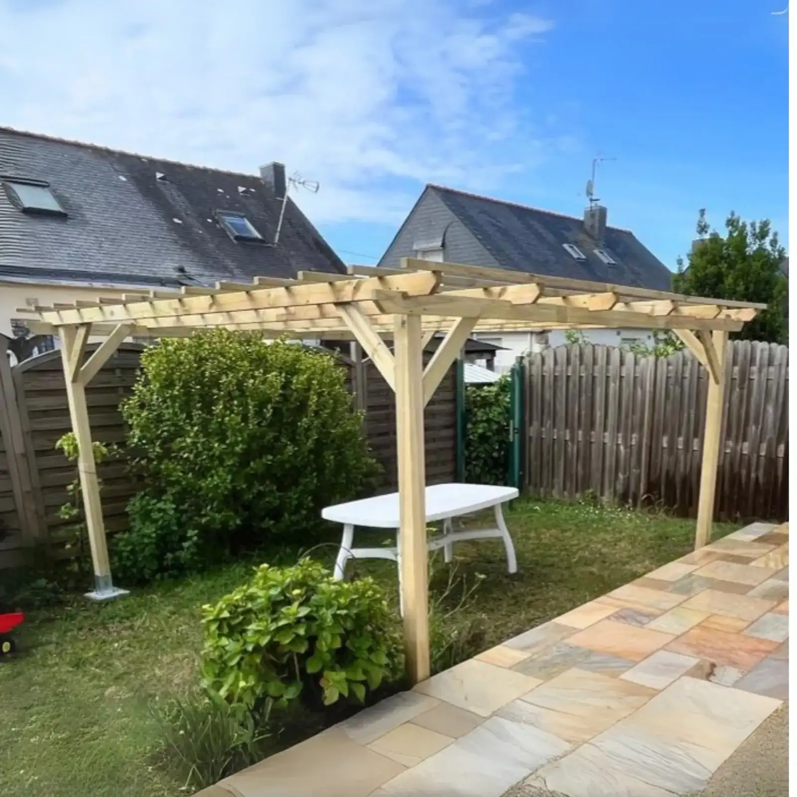Traditionelle Pergola aus Holz Henley