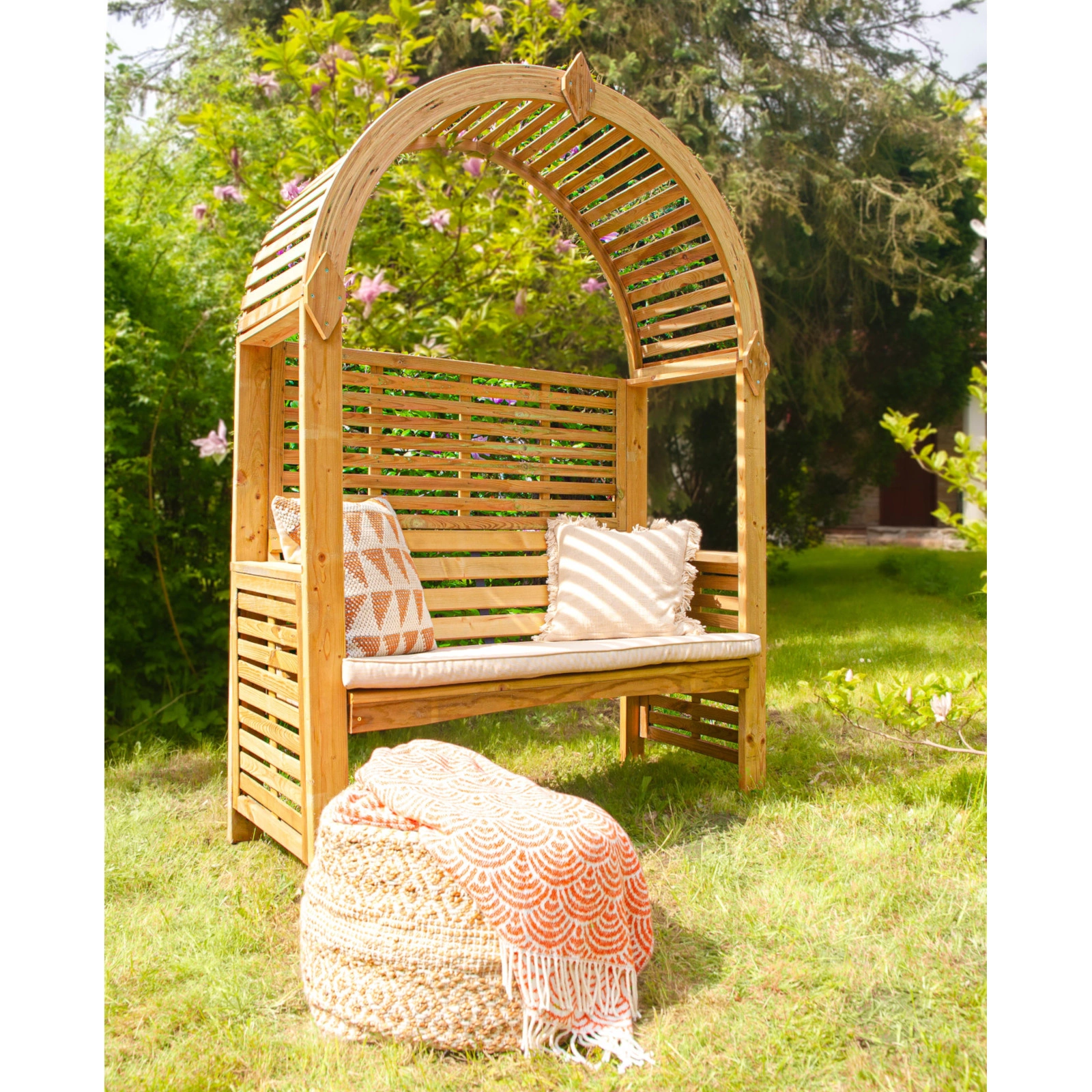 Pérgola Roccolo con Banco