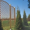 Rankgitter mit Bogen h183/193/183 x 90 cm