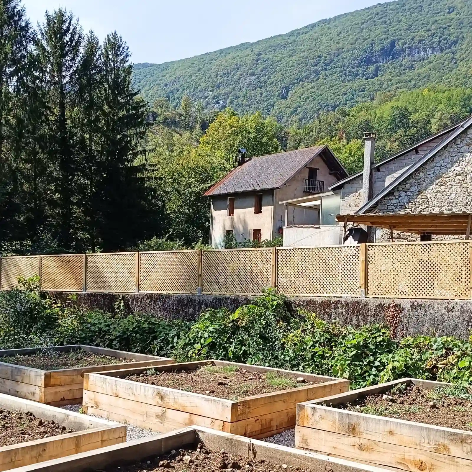 Privacy Diamond Trellis