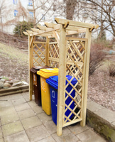 Hasiok Pergola Bin Storage