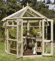 Edwardian Gewächshaus Medium (h289 x 324 x 240 cm)