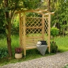 Linton Pergola mit Bank