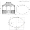 Pavillon Debussy avec bardeaux